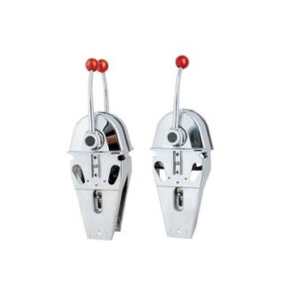 Top-mount marine engine control, single and dual lever