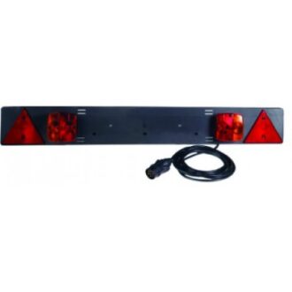Trailer lighting board with cable and plug, 4.5 m or 7.5 m