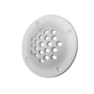TruDesign round intake strainer Ø100 mm, white