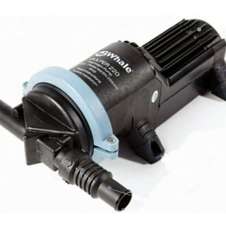 Whale Gulper 220 diaphragm waste pump for boats, 12/24 V