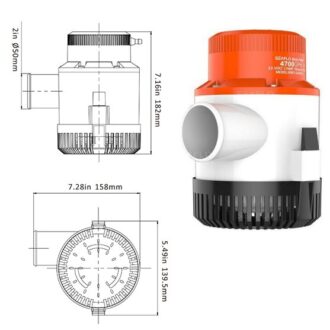SEAFLO 4700GPH submersible bilge pump