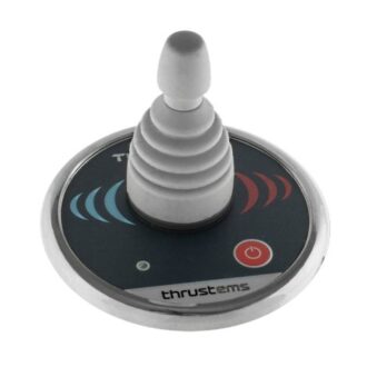 Stainless bow thruster joystick control panel (round)