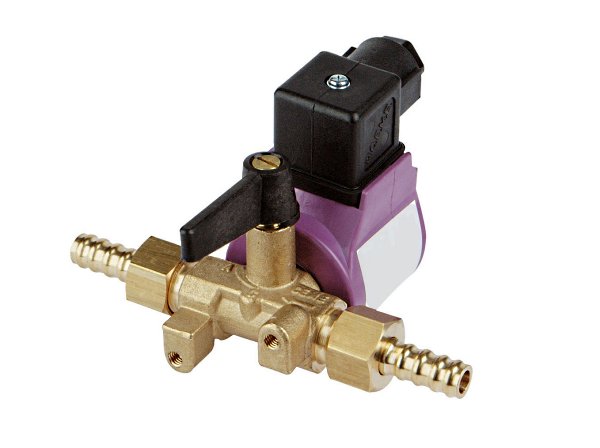 Ηλεκτροβάνα καυσίμου CAN-SB Ø8–10 mm 12V (200 lt/h) 1 CAN-SB 12V brass fuel solenoid valve 8–10mm 200lph