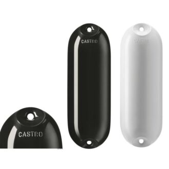 Castro NFD bow fenders in white and black