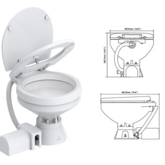 SEAFLO large electric marine toilet 12V 24V