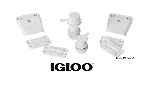 Ανταλλακτικό Κιτ Universal για Φορητά Ψυγεία Igloo 1 Igloo universal cooler parts kit
