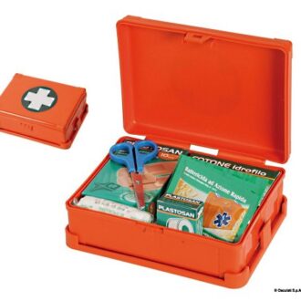 Italian first aid kit with mounting base OSCULATI