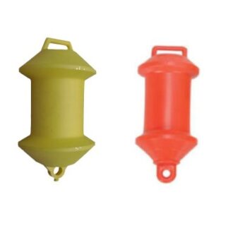 Large marine buoy red and yellow Φ20×47cm