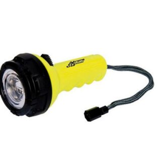 LED diving torch 30m 300lm yellow