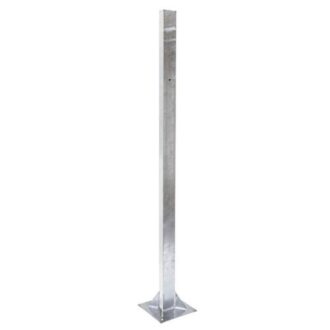 Bracket for lifebuoy container, galvanized steel post 2000 mm