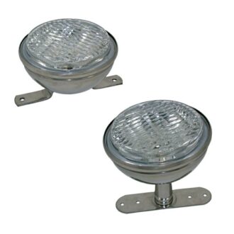 Stainless steel 12V mast spotlight fixed and adjustable models