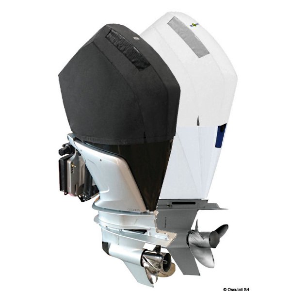 Κάλυμμα μηχανής Mercury Vented για ταξίδεμα, Oceansouth 1 Oceansouth vented Mercury outboard motor travel cover