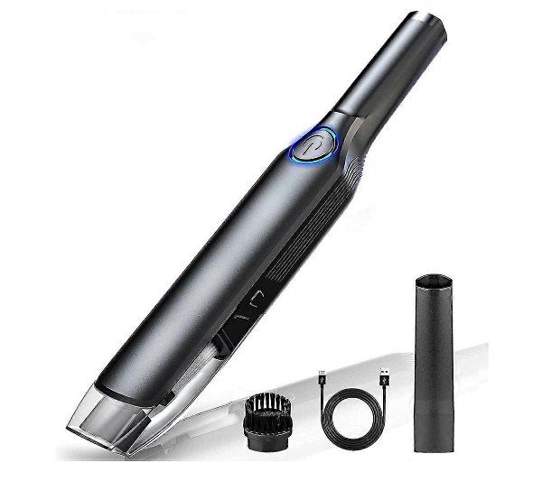 Σκουπάκι Χειρός Mini 12V Επαναφορτιζόμενο (Wet & Dry) 1 Mini 12V rechargeable handheld vacuum wet and dry