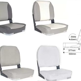Oceansouth Deluxe folding boat seat in multiple color options