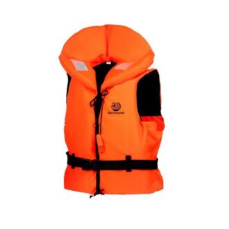 Orange 100N ISO 12402-4 lifejacket with collar