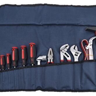 Osculati 12-piece marine tool set in folding fabric case