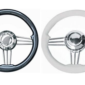 Osculati boat steering wheel 350mm white and black