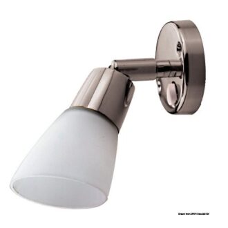 Osculati inox LED cabin spotlight 12V 3W warm white