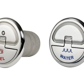 Osculati stainless steel deck fill locking cap for fuel and water