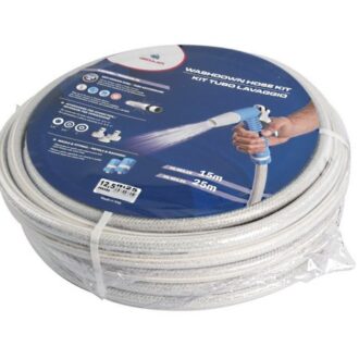 Osculati 25m washdown hose kit with spray gun for boats