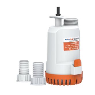 SEAFLO portable bilge pump 1500 / 2000 GPH 12V 24V