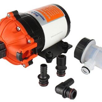 SEAFLO 26.5 LPM 60 psi pressure water pump with filter and fittings