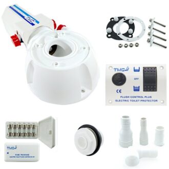 TMC electric toilet conversion kit 12V / 24V with control panel