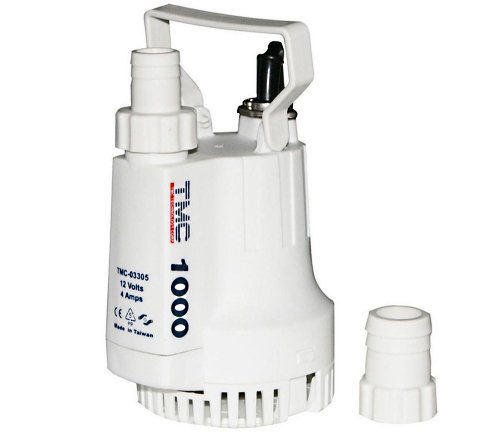 Αντλία Σεντίνων TMC με Εξαγωγή από Επάνω 12V (1000GPH / 1750GPH) 1 TMC top discharge bilge pump 12V 1000GPH 1750GPH