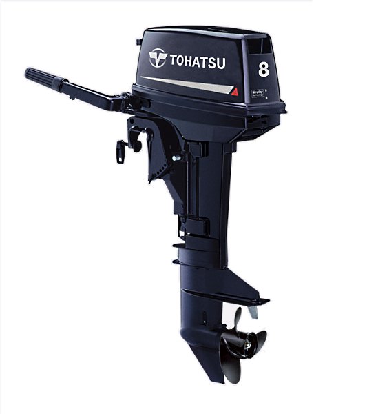 TOHATSU MFS8B – Εξωλέμβια 8hp 4-Stroke 1 TOHATSU MFS8B 8hp 4-stroke outboard motor