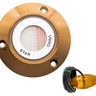 Underwater light VEGA CHARTER 30W Cool White bronze 100mm