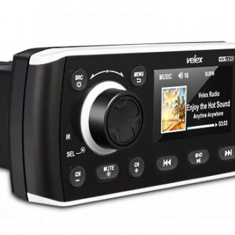 VELEX VX565 marine stereo with 3-inch TFT, Bluetooth and USB (VX565 / VX565DR DAB)