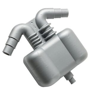 Marine water–gas separator 2.5 L or 4.5 L for exhaust systems