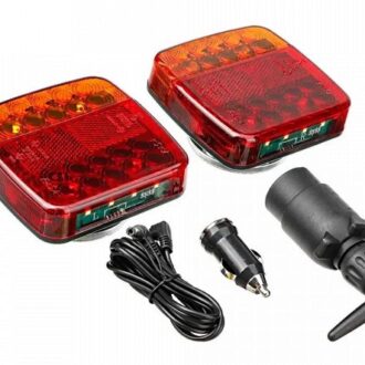 Wireless LED trailer lights magnetic waterproof rechargeable USB