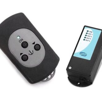 MZ Electronics wireless 3-button windlass remote control with transmitter and receiver