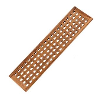 Wooden spare floor for boat gangway