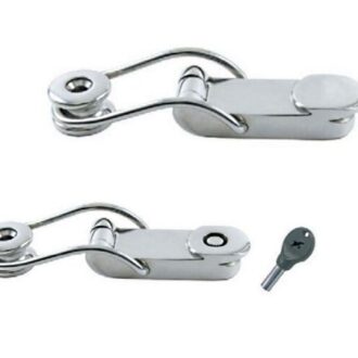 Stainless steel 316 flush slam latch 50 mm