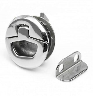 Stainless steel 316 flush slam latch 50 mm