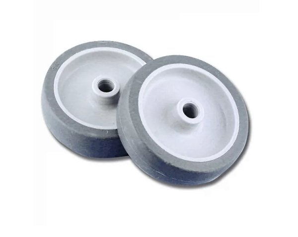 Ροδάκι πασαρέλας σκάφους γκρι–λευκό 1 Gangway wheel for boat passerelle grey and white