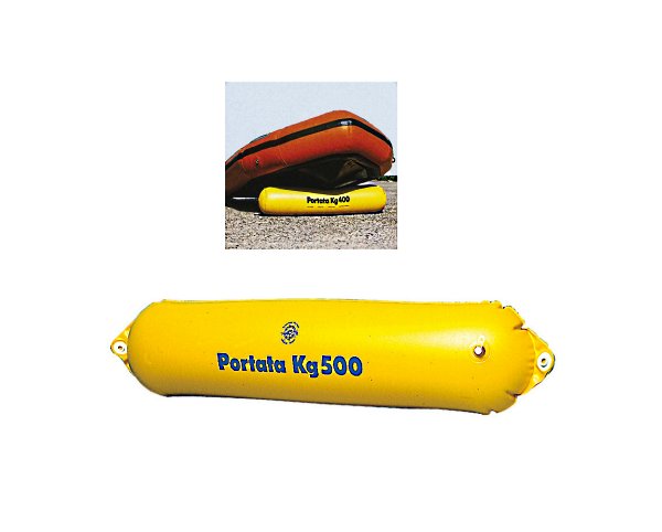 Φουσκωτό Ρολό Καθελκύσεως Σκάφους 125×25cm (Κόκκινο ή Κίτρινο) 1 Inflatable hauling roller 125x25 cm for small boats