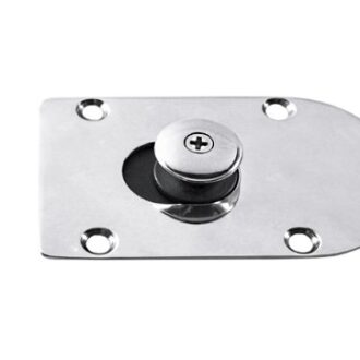 Stainless steel 316 magnetic slide latch for 12 mm doors