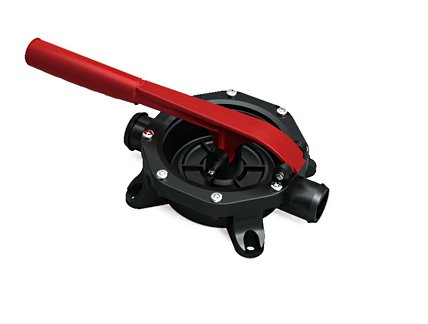 Αντλία Σεντίνας Χειροκίνητη Διαφραγματική 1 Manual diaphragm bilge pump with red lever for marine use