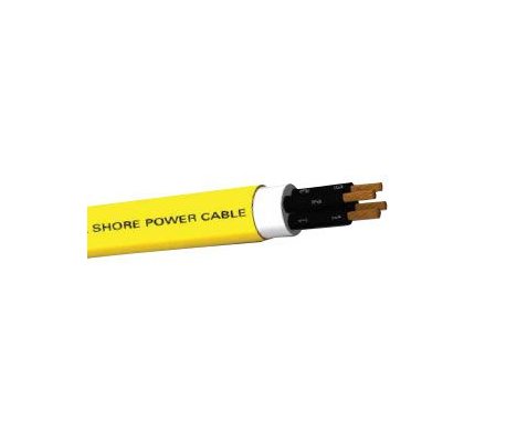 Καλώδιο Shore Power Marine (2.5mm² – 10mm²) 1 Marine shore power cable yellow – multi-core PVC insulated
