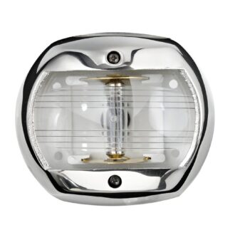Oval stainless steel LED masthead light 225° for boats up to 20m