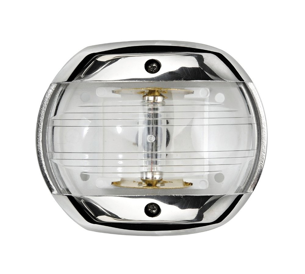 Φανός Πρύμνης Οβάλ Inox Classic έως 12m 1 Oval stainless steel stern navigation light for boats up to 12m