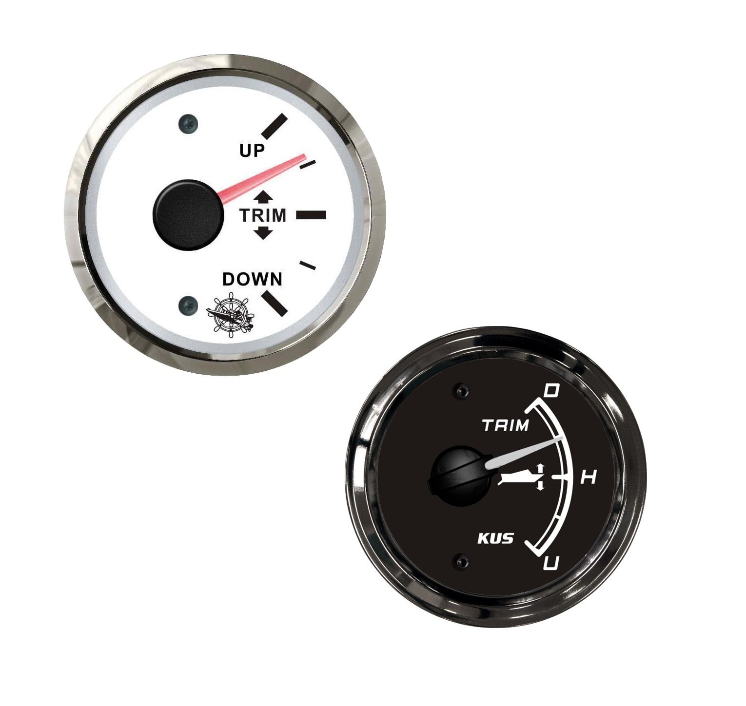 Τριμόμετρο Inox 52 mm (λευκό ή μαύρο) 1 Stainless steel trim gauge 52 mm – white and black