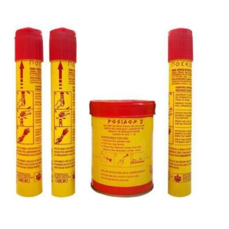 Boat safety signal flares set