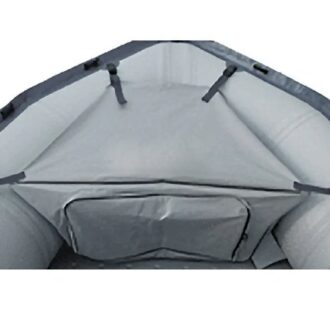 Inflatable boat bow storage bag