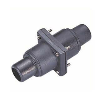 Inline one way hose check valve plastic