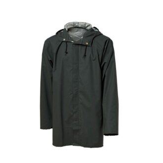 Popular PVC rain jacket olive