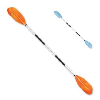 Two piece kayak paddle 230cm aluminium shaft